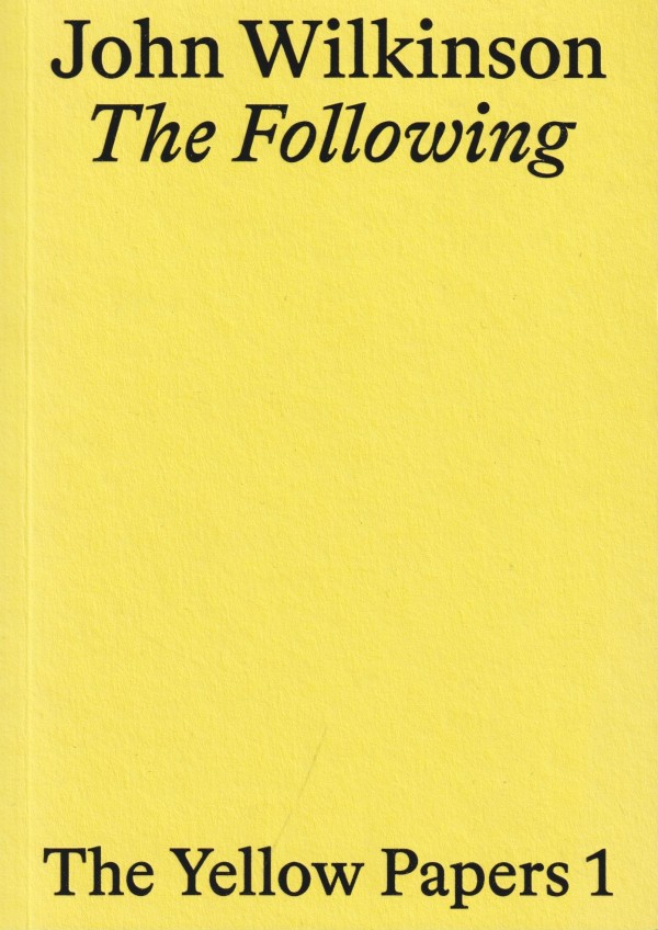 The folowwing
